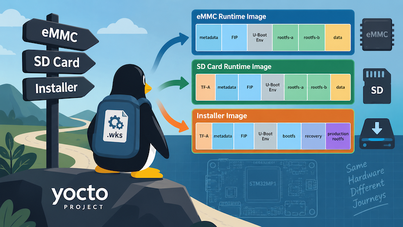 One Yocto Machine, Several WIC Layouts